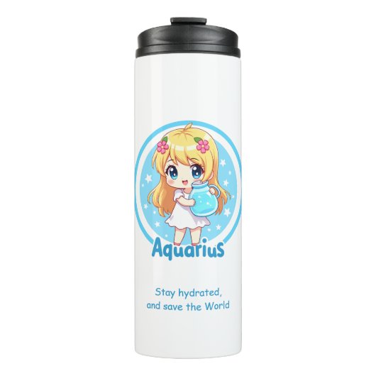 Bouteilles Isothermes Aquarius Travel Mug - Restez hydraté dans le style (Devant)