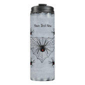 Bouteilles Isothermes Araignées de veuve noire Triangulaire Web peint lo (Devant)