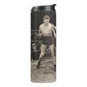 Bouteilles Isothermes Arbitre comptant sur boxer en boxe, vintage (Tourné sur la gauche)