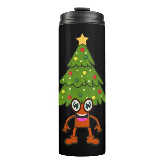 Bouteilles Isothermes Arbre de Noël (Devant)