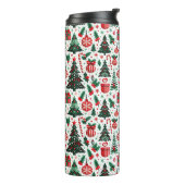 Bouteilles Isothermes Arbre de Noël, cadeaux, sucre de canne (Tourné sur la gauche)