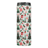 Bouteilles Isothermes Arbre de Noël, cadeaux, sucre de canne (Dos)