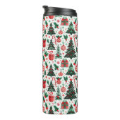 Bouteilles Isothermes Arbre de Noël, cadeaux, sucre de canne (Tourné sur la droite)