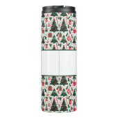 Bouteilles Isothermes Arbre de Noël, cadeaux, sucre de canne (Dos)