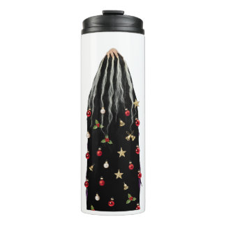 Bouteilles Isothermes Arbre de Noël poilu - Ornement capillaire Haute Co
