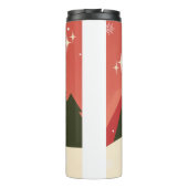 Bouteilles Isothermes Arbre de Noël rétro/Vintage (Dos)