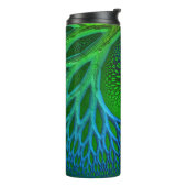 Bouteilles Isothermes Arbre De Vie Fractale Spirale (Tourné sur la gauche)