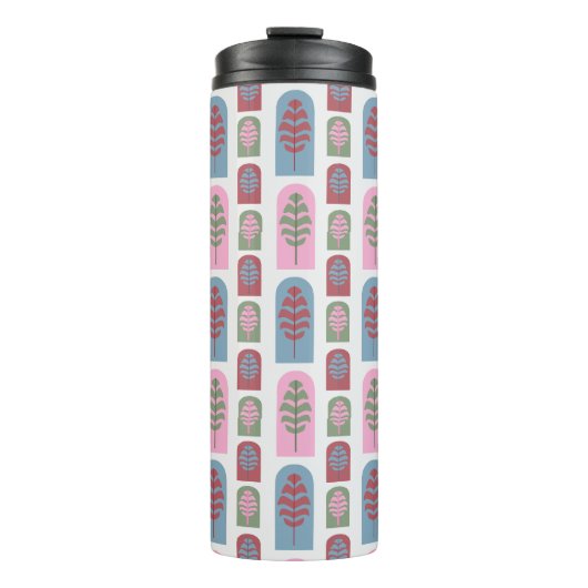 Bouteilles Isothermes Arbres Art déco (Devant)