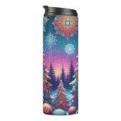 Bouteilles Isothermes Arbres de Noël Abstraits colorés (Tourné sur la droite)