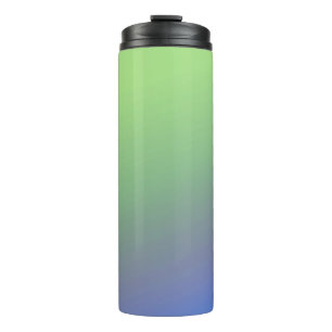 Bouteilles Isothermes Arc-en-ciel bleu-vert motif texture abstraite art