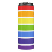 Bouteilles Isothermes Arc-en-ciel découpé Nom personnalisé brassée (Dos)