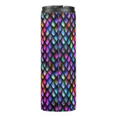 Bouteilles Isothermes Arc-en-ciel Dragon Scales Thermique Tumbler (Dos)