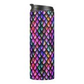Bouteilles Isothermes Arc-en-ciel Dragon Scales Thermique Tumbler (Tourné sur la droite)