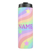 Bouteilles Isothermes Arc en ciel et étoiles (Devant)