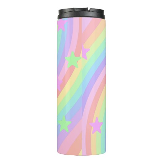 Bouteilles Isothermes Arc en ciel et étoiles (Dos)