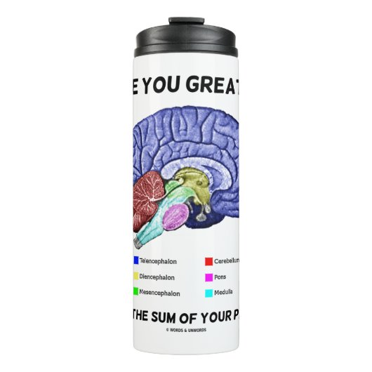 Bouteilles Isothermes Are You Greater Than The Sum Of Your Parts ? Brain (Devant)