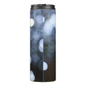 Bouteilles Isothermes Argent, arrière - plan de nuit de livres blancs. (Dos)