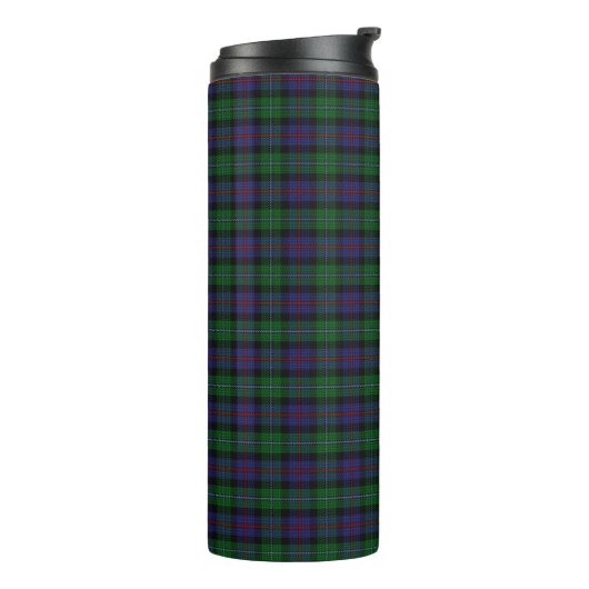 Bouteilles Isothermes Argyll District Tartan avec monogramme / initiales (Tourné sur la gauche)