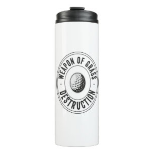 Bouteilles Isothermes Arme de destruction de l'herbe Drôle Golf Disque c