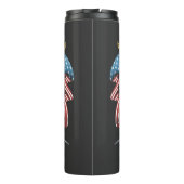 Bouteilles Isothermes Armée américaine avec drapeau et aigle (Dos)