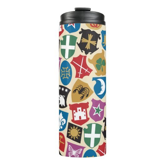 Bouteilles Isothermes Armoiries : Arrière - plan héraldique. (Devant)