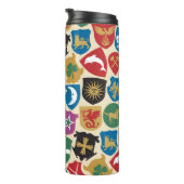 Bouteilles Isothermes Armoiries : Arrière - plan héraldique. (Tourné sur la droite)