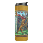 Bouteilles Isothermes Armoiries Paruline thermique (Tourné sur la gauche)