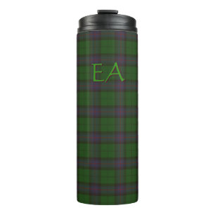 Bouteilles Isothermes Armstrong Official Clan Tartan avec vos initiales