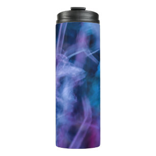 Bouteilles Isothermes Arrangement de fleurs violettes et bleues