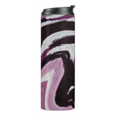 Bouteilles Isothermes Arrière - plan abstrait graphique de trait de bros (Tourné sur la gauche)