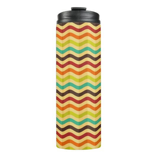 Bouteilles Isothermes Arrière - plan avec des rayures dans rétros 4 (Devant)