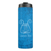 Bouteilles Isothermes Arrière - plan Blue Lyre (Devant)