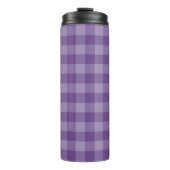 Bouteilles Isothermes Arrière - plan checkered violet (Devant)