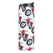 Bouteilles Isothermes Arrière - plan couleur personnalisé pour motocycle (Tourné sur la gauche)