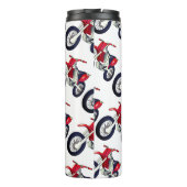 Bouteilles Isothermes Arrière - plan couleur personnalisé pour motocycle (Dos)