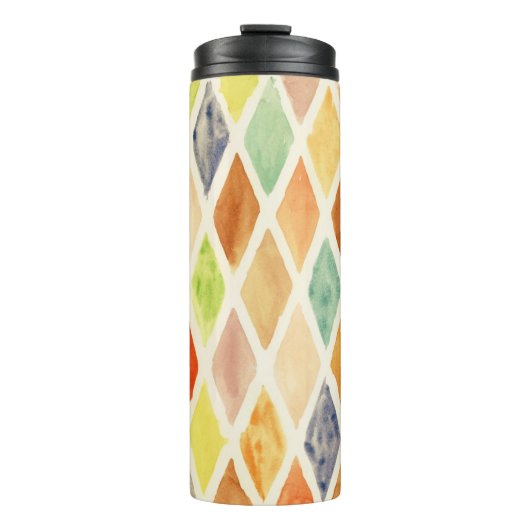 Bouteilles Isothermes Arrière - plan d'aquarelle (Devant)