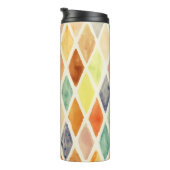 Bouteilles Isothermes Arrière - plan d'aquarelle (Tourné sur la droite)