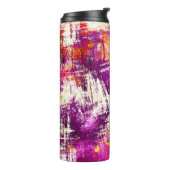 Bouteilles Isothermes Arrière - plan de blocs Abstraits foncés (Tourné sur la gauche)