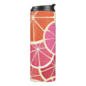 Bouteilles Isothermes Arrière - plan de cru de pamplemousse (Tourné sur la gauche)