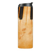 Bouteilles Isothermes arrière - plan de musique Abstraite - Clavier et m (Tourné sur la gauche)