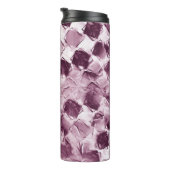 Bouteilles Isothermes Arrière - plan de texture aquarelle mottée. Main d (Tourné sur la droite)