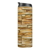 Bouteilles Isothermes arrière - plan d'un abstrait en pierre naturelle, (Tourné sur la droite)