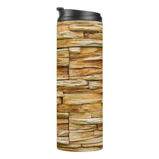 Bouteilles Isothermes arrière - plan d'un abstrait en pierre naturelle, (Tourné sur la droite)