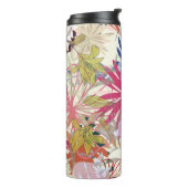 Bouteilles Isothermes Arrière - plan floral 6 (Tourné sur la gauche)