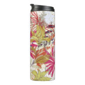 Bouteilles Isothermes Arrière - plan floral 6 (Tourné sur la droite)