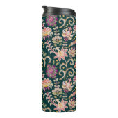 Bouteilles Isothermes Arrière - plan floral sans couture. Fleurs roses e (Tourné sur la droite)