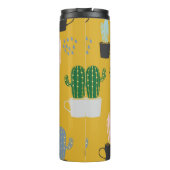 Bouteilles Isothermes Arrière - plan motif sans couture Cactus. Col tiré (Dos)