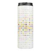 Bouteilles Isothermes Arrière - plan multicolore de point (Dos)