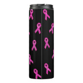 Bouteilles Isothermes Arrière - plan noir Parties scintillant de ruban r (Dos)