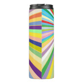 Bouteilles Isothermes Arrière - plan rayé frais (Dos)